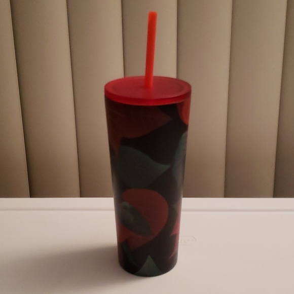 Starbucks Holiday 2020 Poinsettia Red Tumbler Cup - Picture 3 of 7